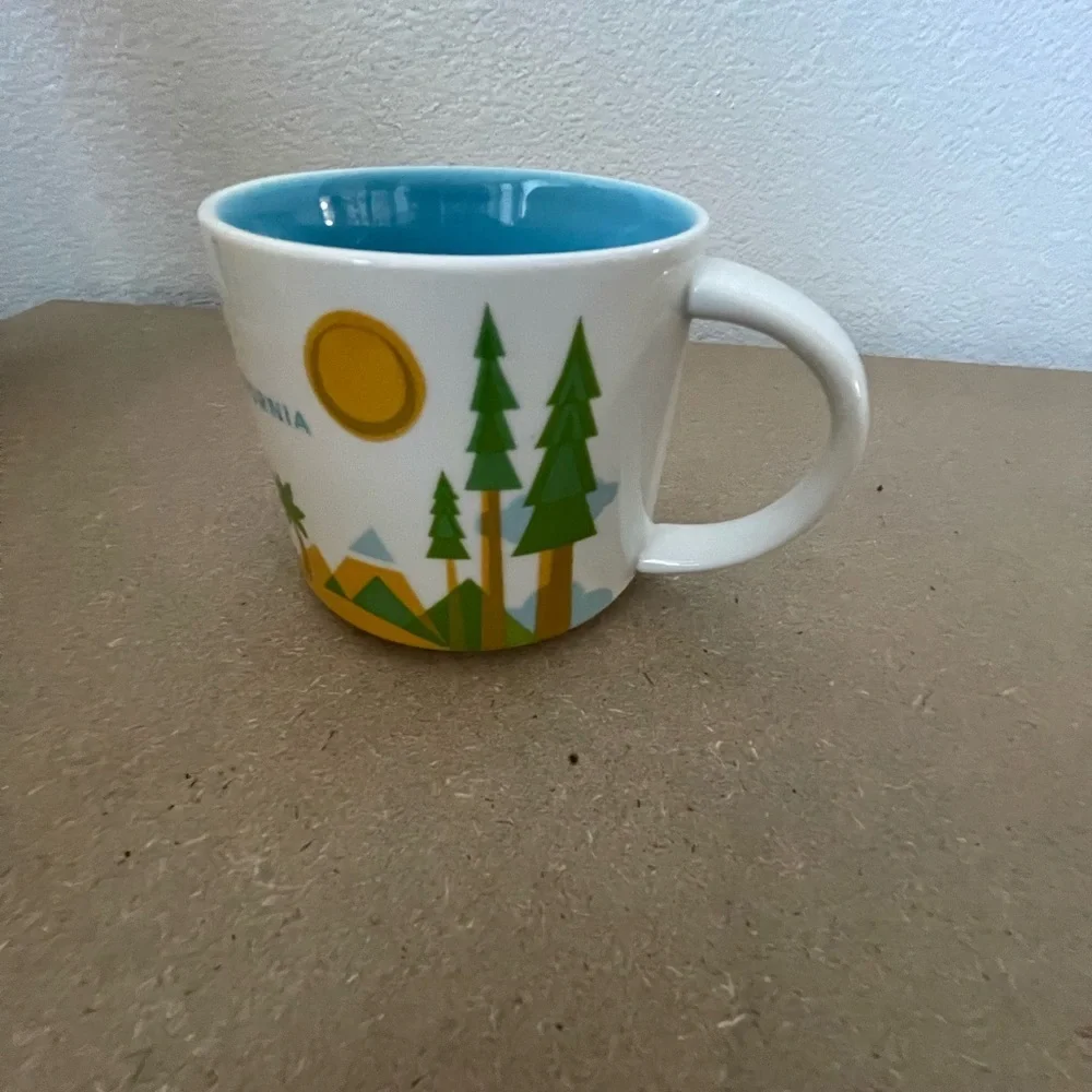 Starbucks Coffee California Mug You Are Here Collection Ceramic 14oz